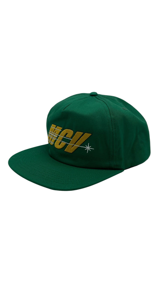 MCV Basic Ass Strapback Cap 'Green'