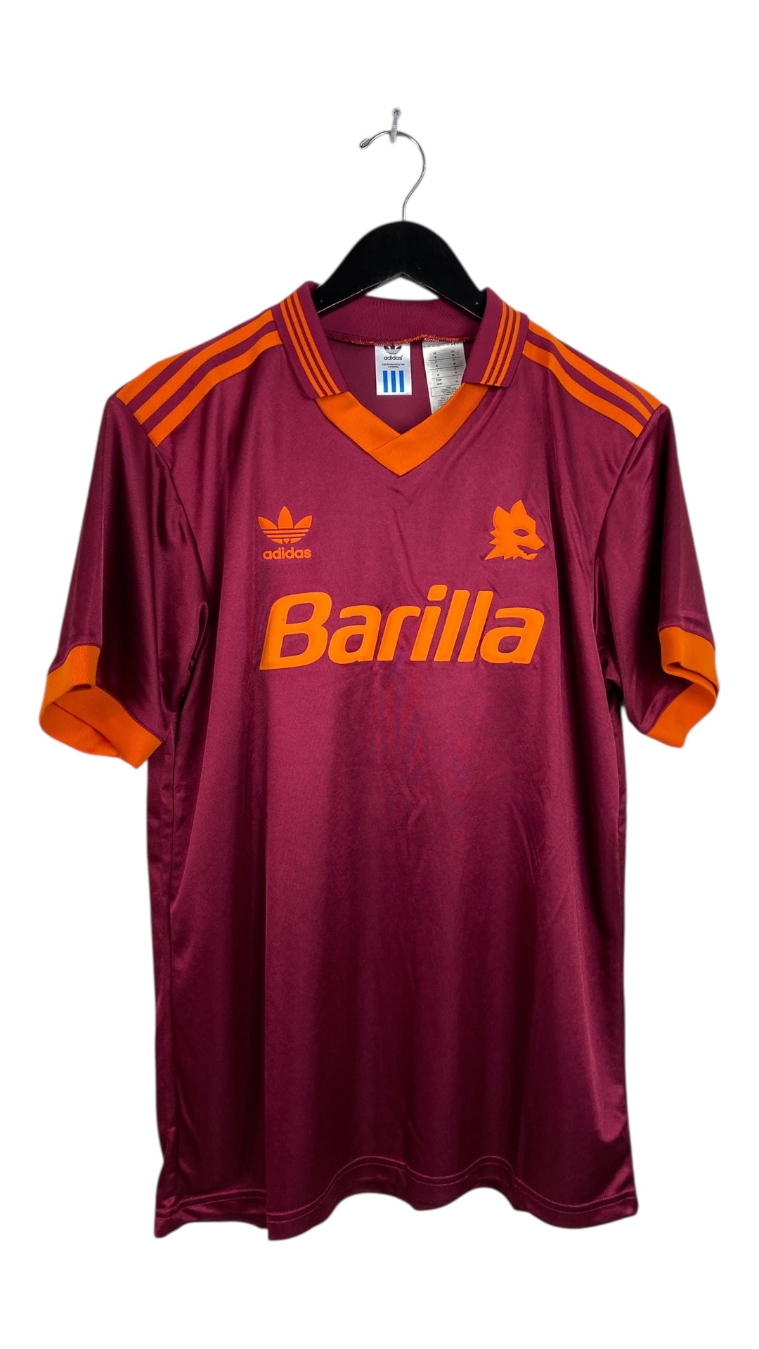 Throwback Roma Soccer Jersey Sz M