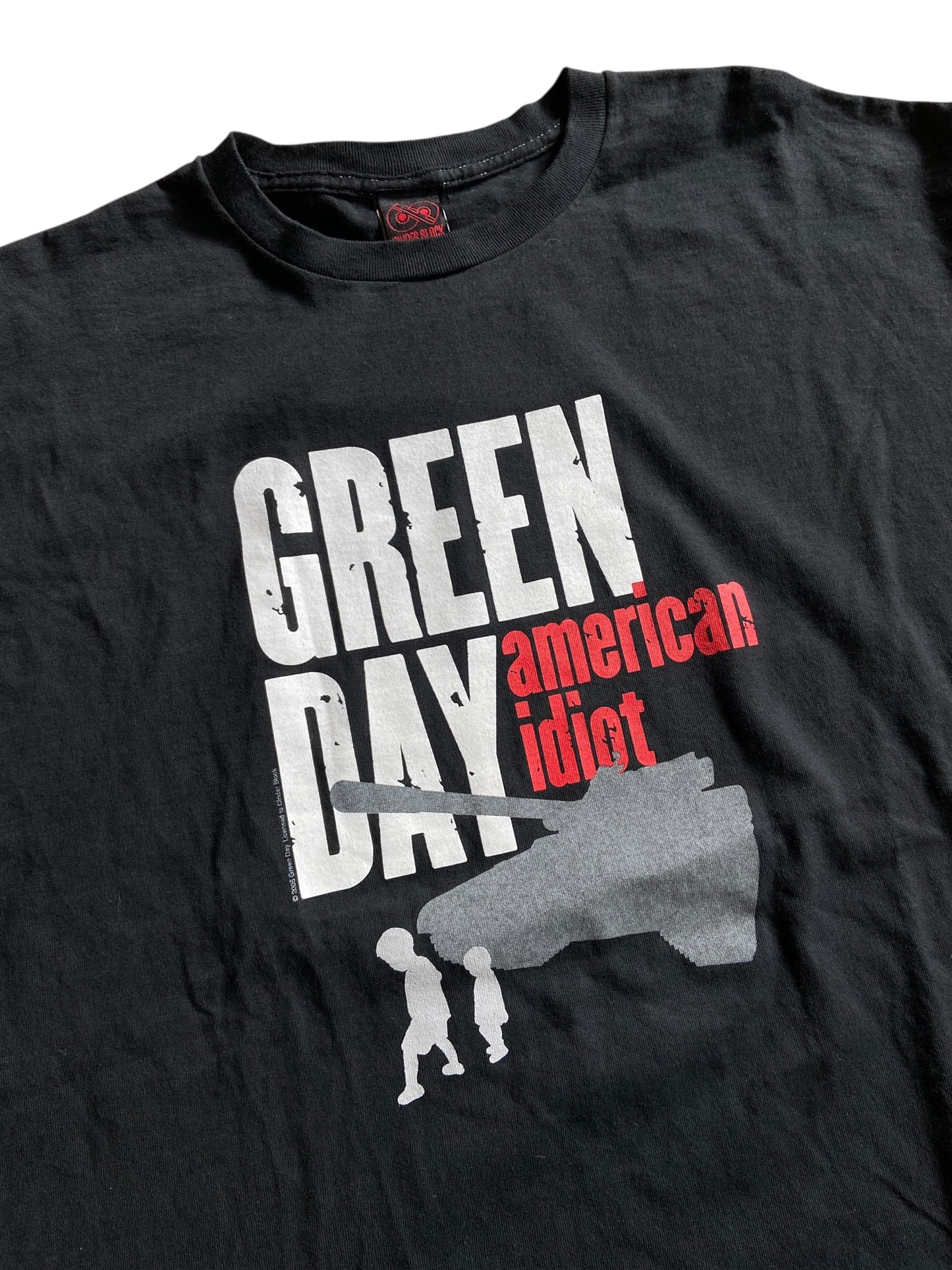 Green Day American Idiot Cinder Block Tee Sz XL