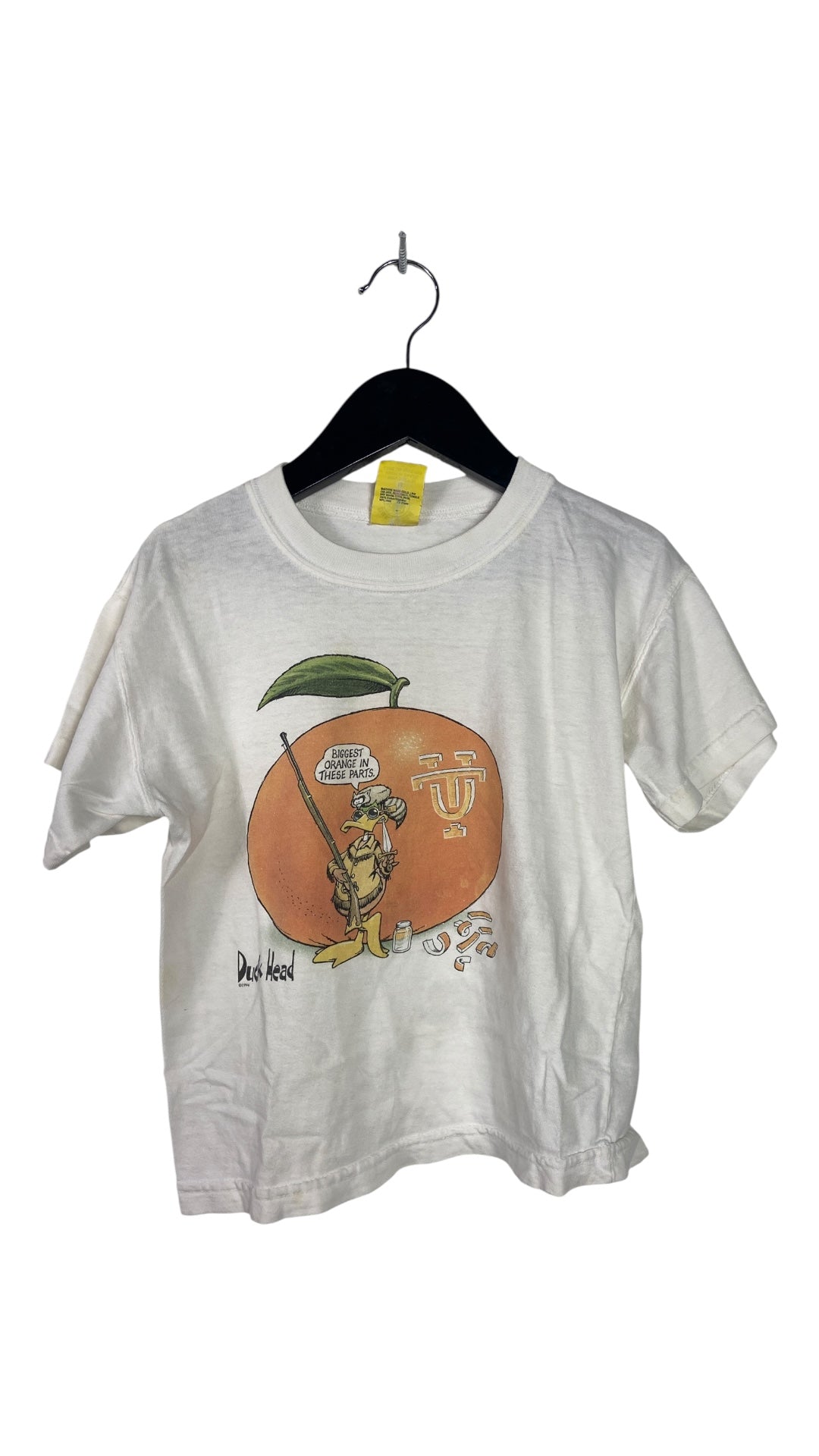 VTG Kids DuckHead UT Biggest Orange In These Parts Tee Sz M