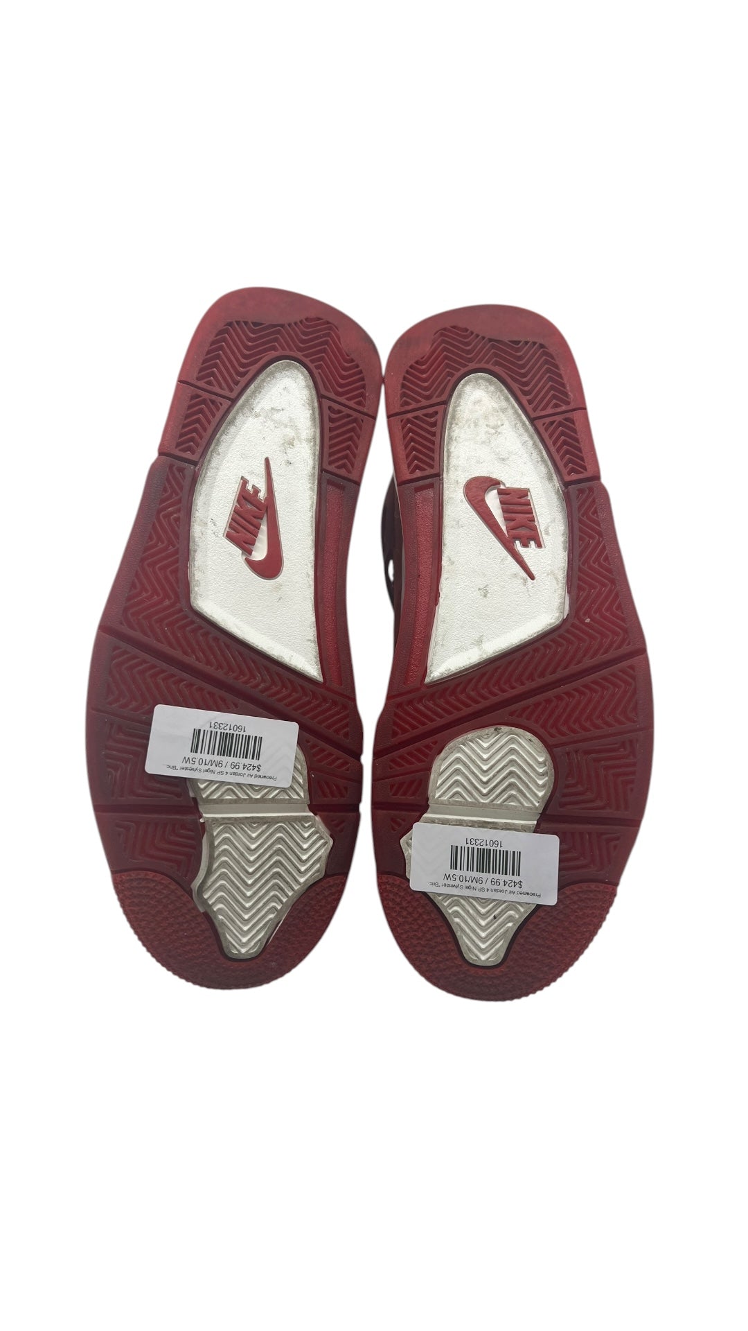 Preowned Air Jordan 4 SP Nigel Sylvester "Brick by Brick" Sz 9M/10.5W