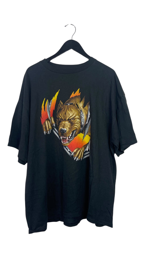 VTG Pitbull Claw Mark Tee Sz 2XL