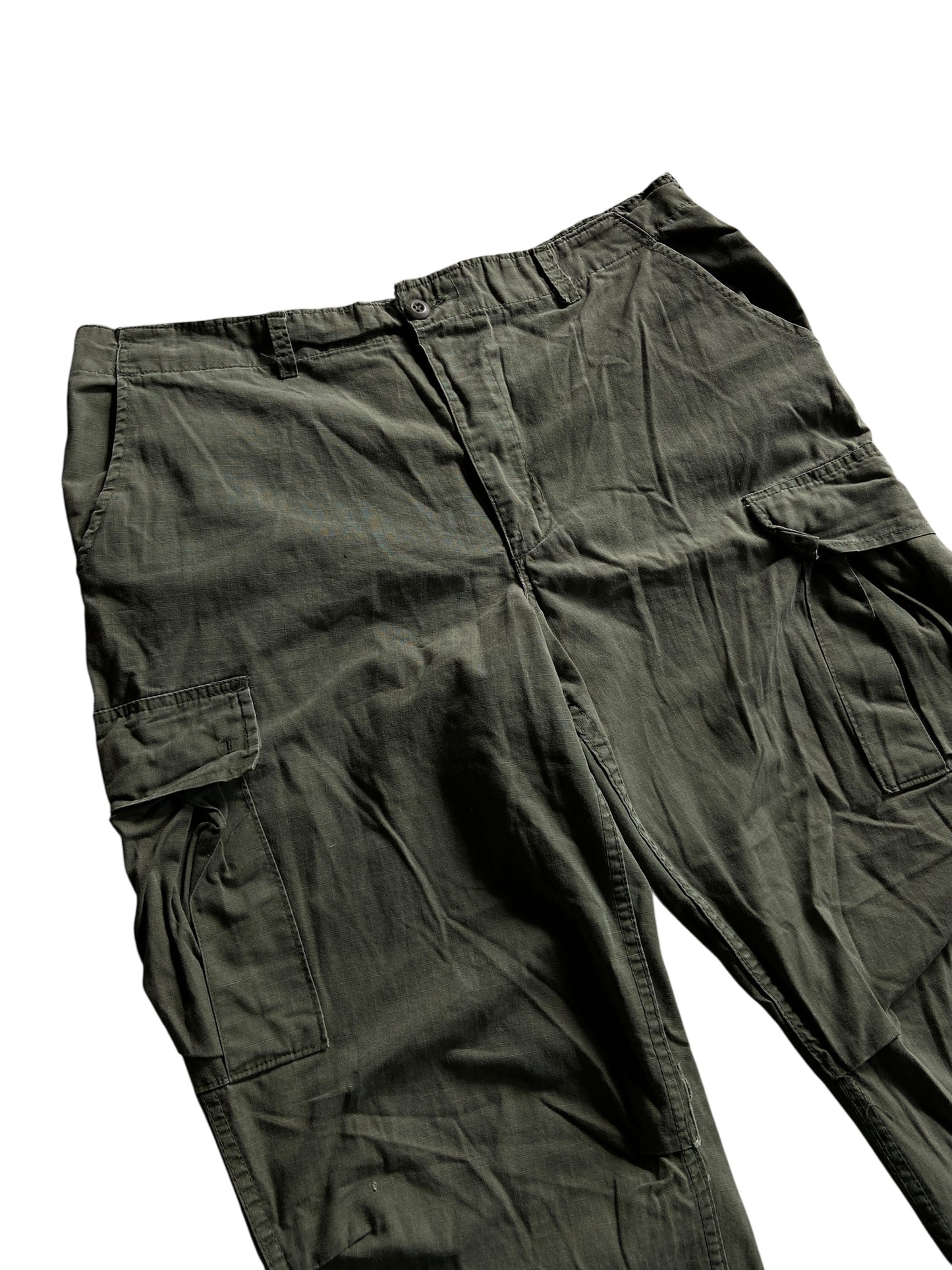 VTG Military Olive Cargo Pants Sz 38x30