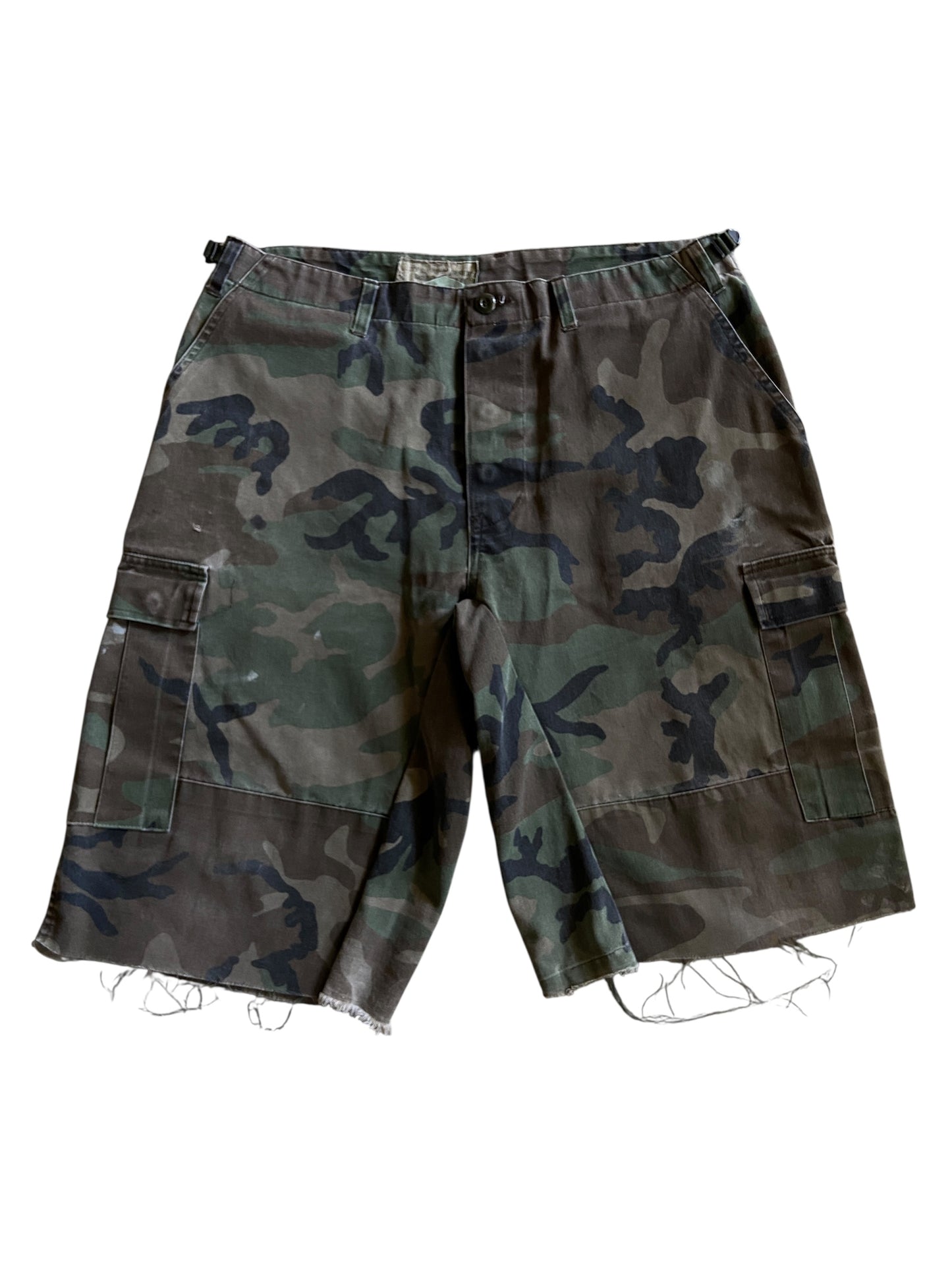 Reworked Baggy Camo Shorts by david turner