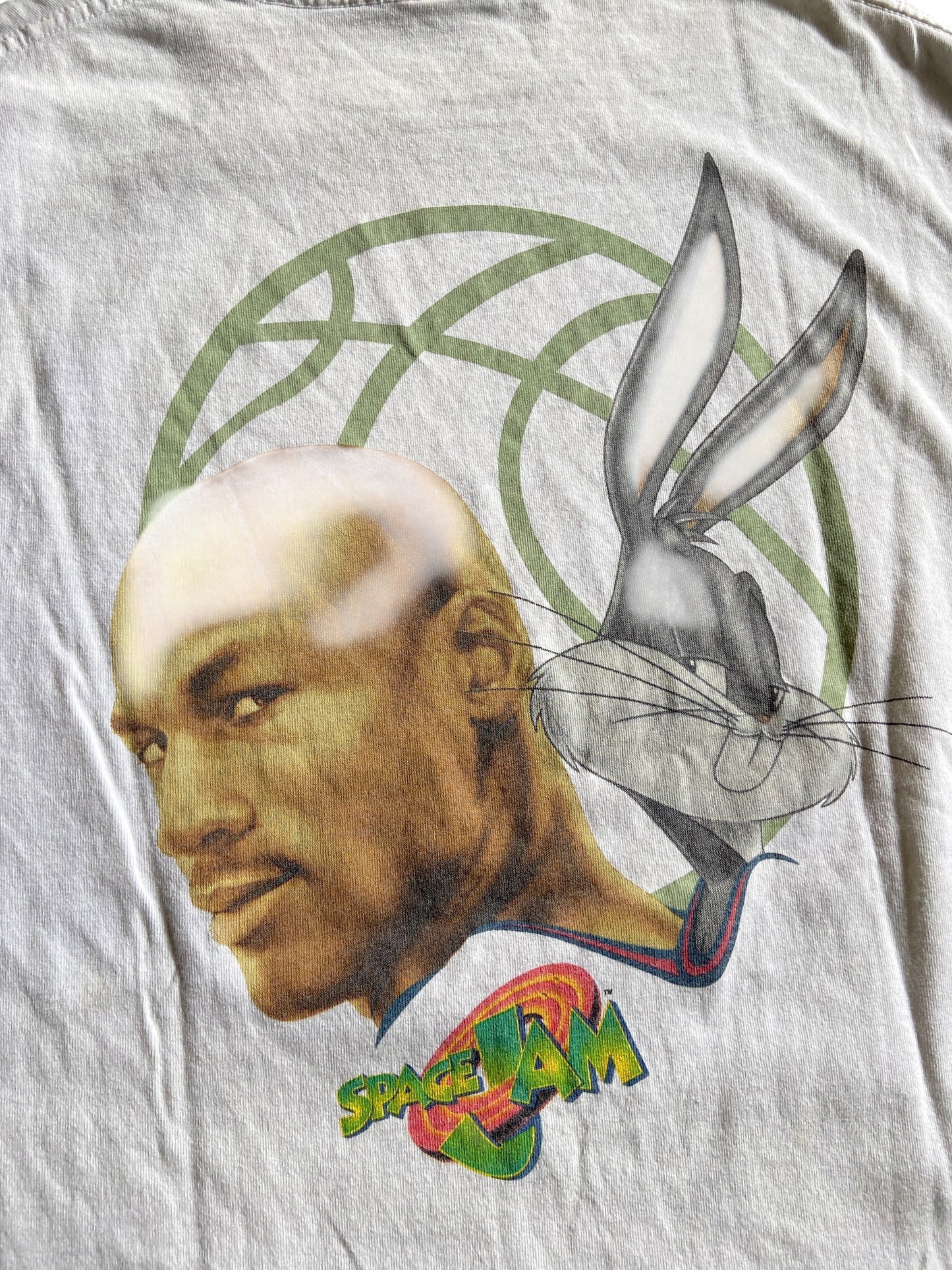 VTG Space Jam Jordan Defy Gravity Tee Sz L