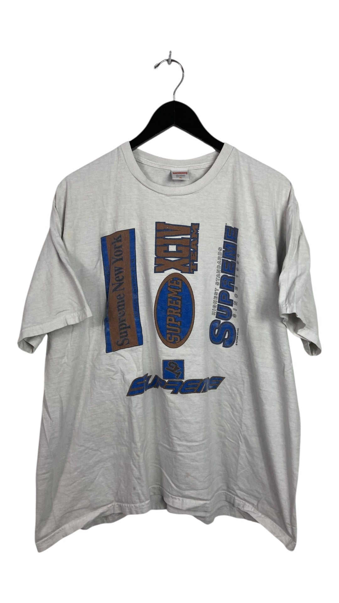 Preowned Supreme XCIV Team Tee Sz XL