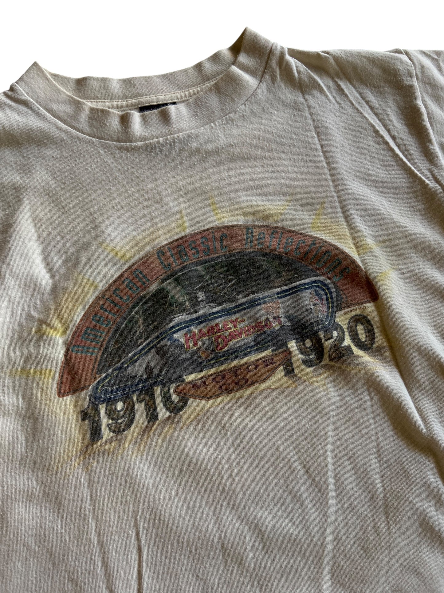 VTG Harley Davidson Bumpus Classic Reflections Tee Sz L