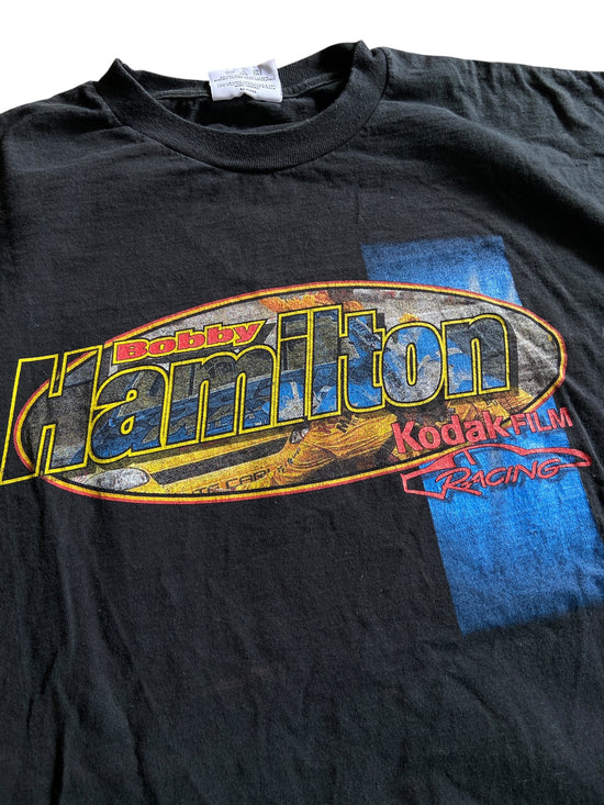 VTG Bobby Hamilton Photo Finish Nascar Tee Sz XL/2XL