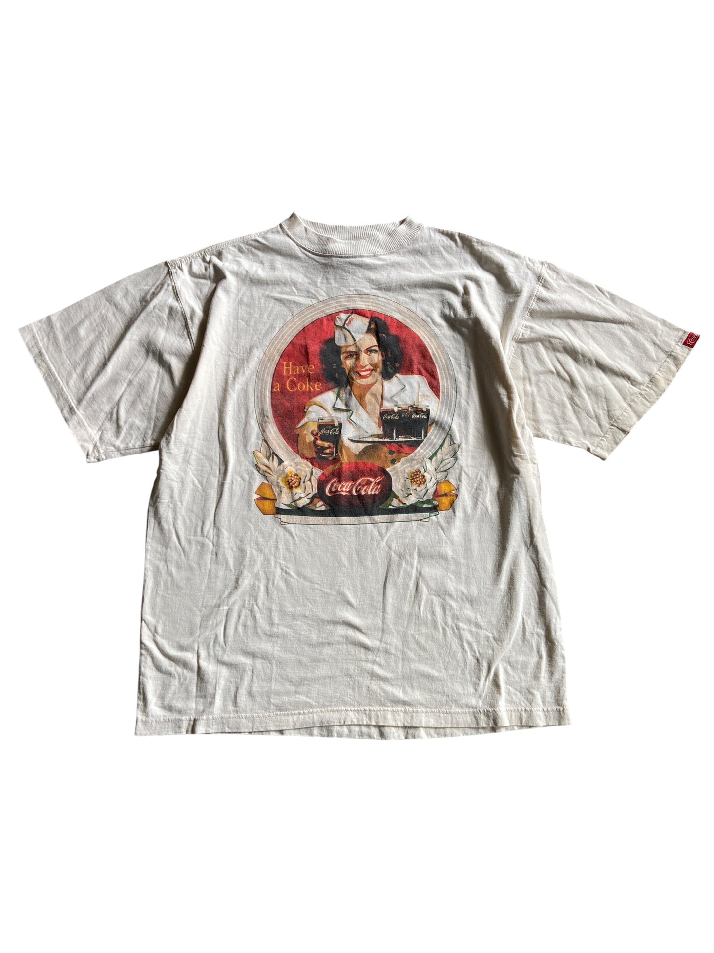 VTG Coca-Cola Have A Coke Waitress Tee Sz L/XL
