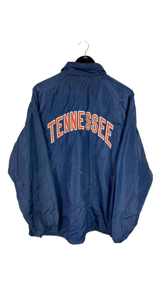 VTG Tennessee Windbreaker Button Front Jacket Sz  XL