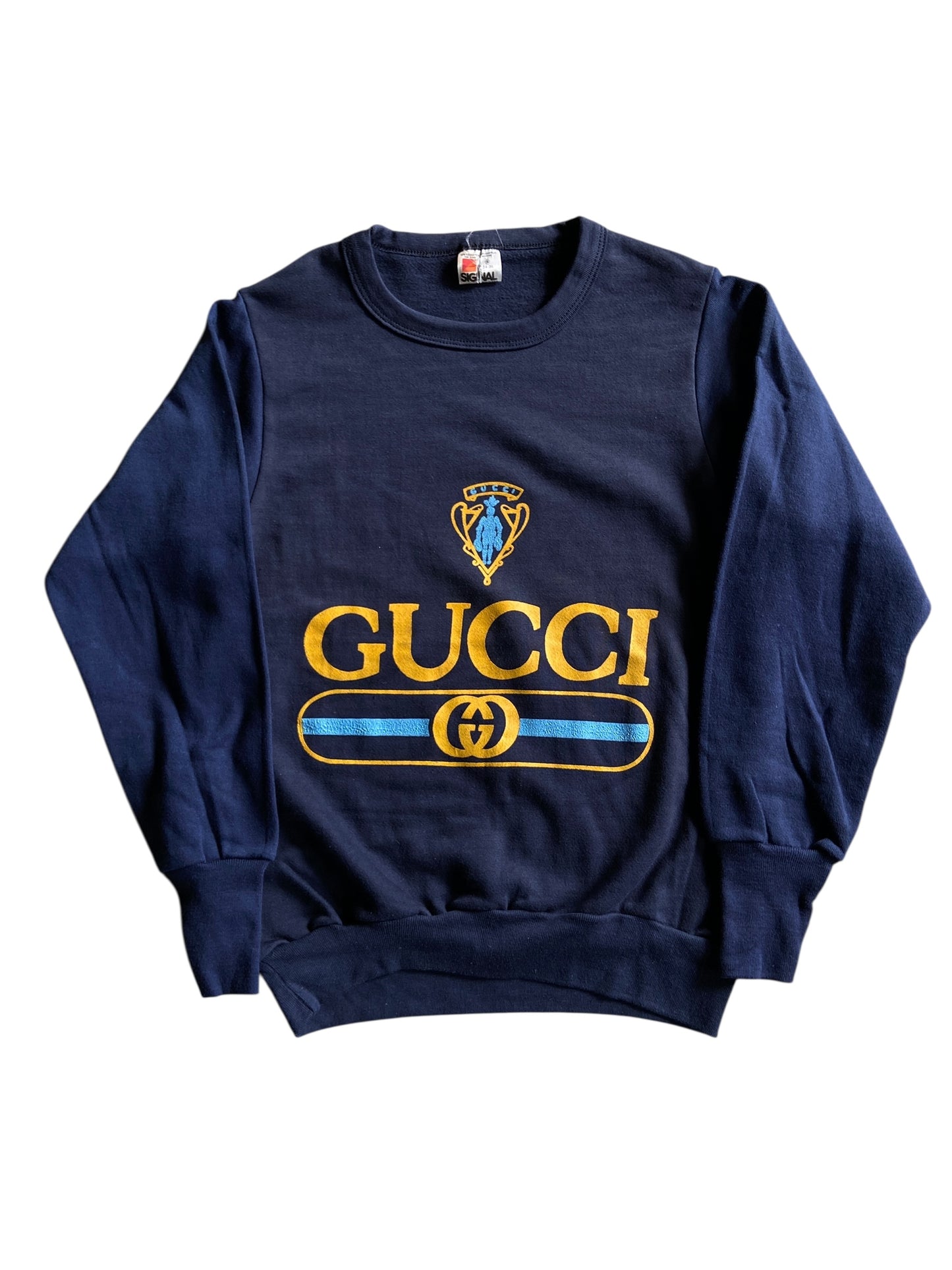 VTG 1990s Gucci Bootleg Sweatshirt Sz XS