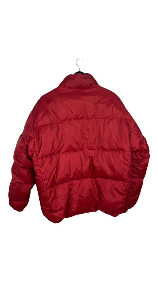 VTG Gap Red Puffer Coat Sz M