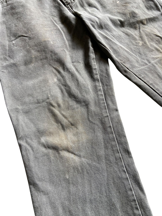 VTG Dickies Olive Carpenter Pants Sz 34x32