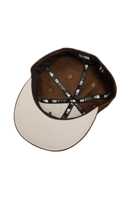 MCV Mocha Brown Fitted Hat