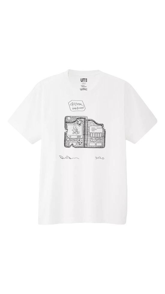 Daniel Arsham x Pokemon x Uniqlo Crystal Pokedex Tee Sz Med