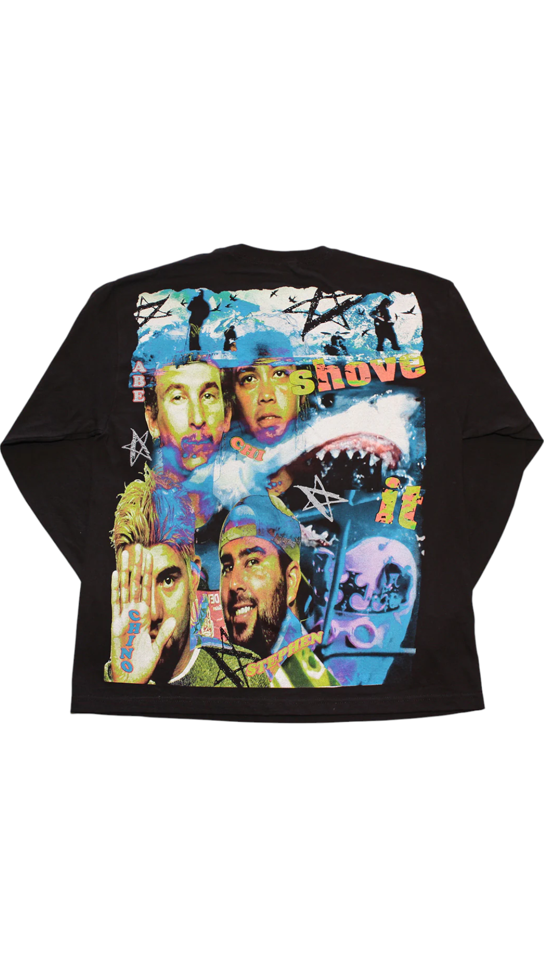 Backstock Co. Deftones 'SHOVE IT' Orig. Fan Art Band L/S Tee
