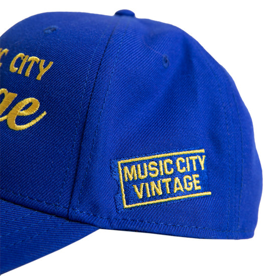 Music City Vintage Blockbuster Snapback (Royal)