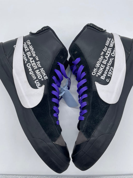 Preowned Nike Blazer Mid Off-White Grim Reaper Sz 11.5M