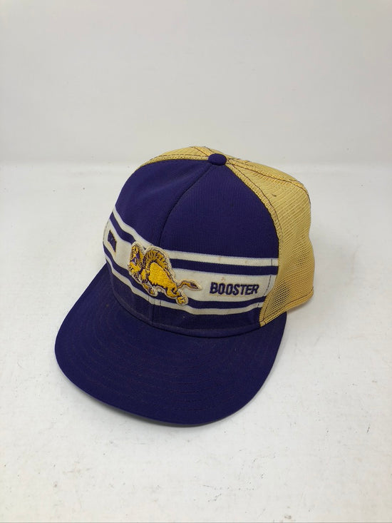 VTG 80s Lipscomb Bison Booster Trucker Hats