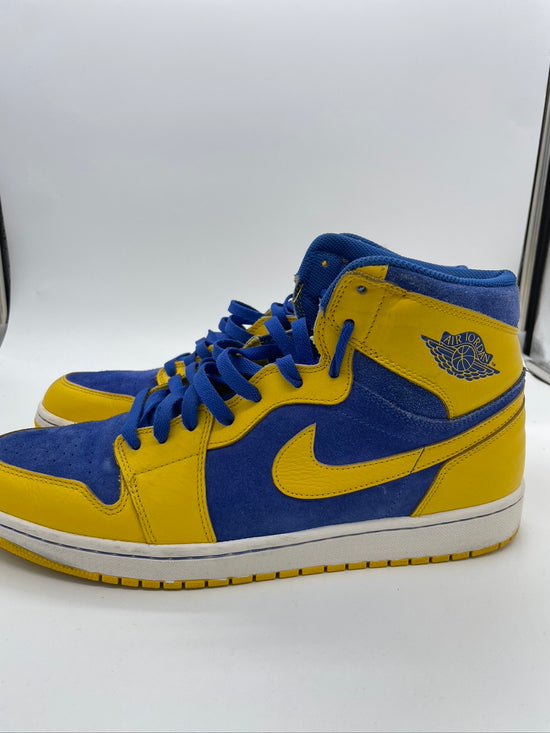 Preowned 2013 Air Jordan 1 Retro High OG 'Laney' Sz 13