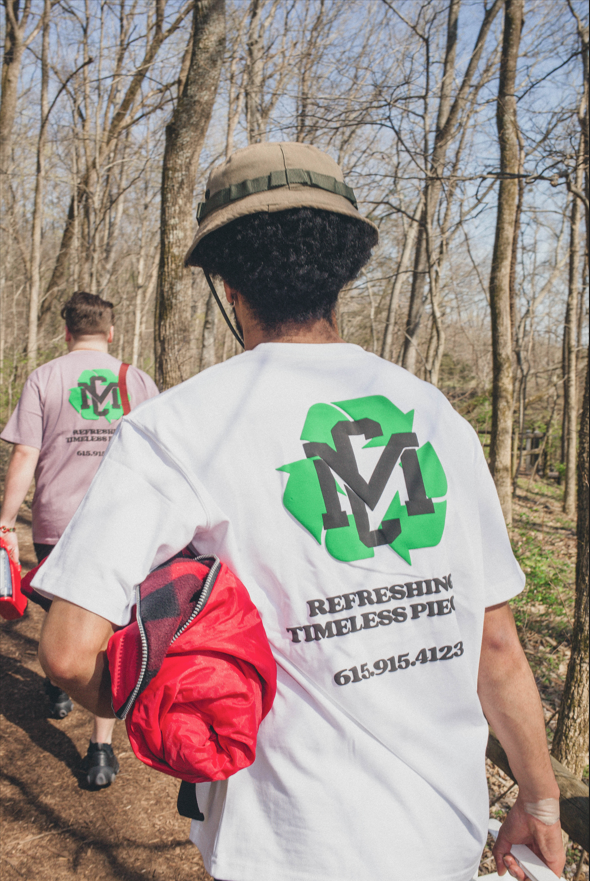 MCV Recycle Logo Tee 'Pure White'