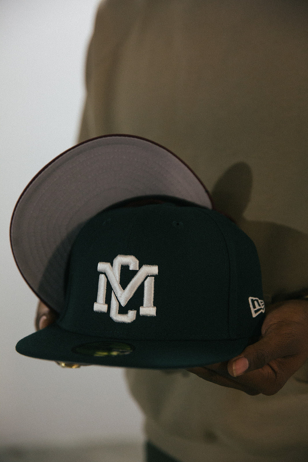 2022 Music City Vintage Anniversary "MCV" New Era 5950 Fitted Green Hat