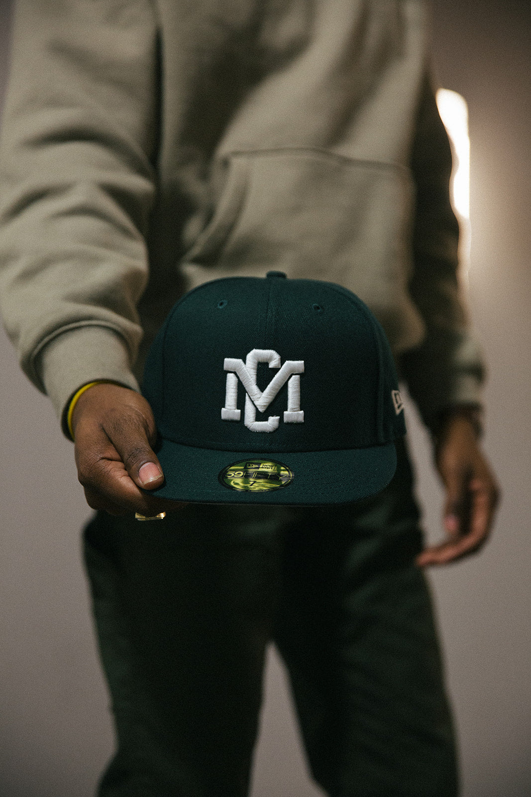 2022 Music City Vintage Anniversary "MCV" New Era 5950 Fitted Green Hat