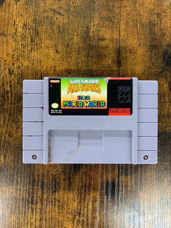 Super Mario All Stars Super Mario World SNES Game