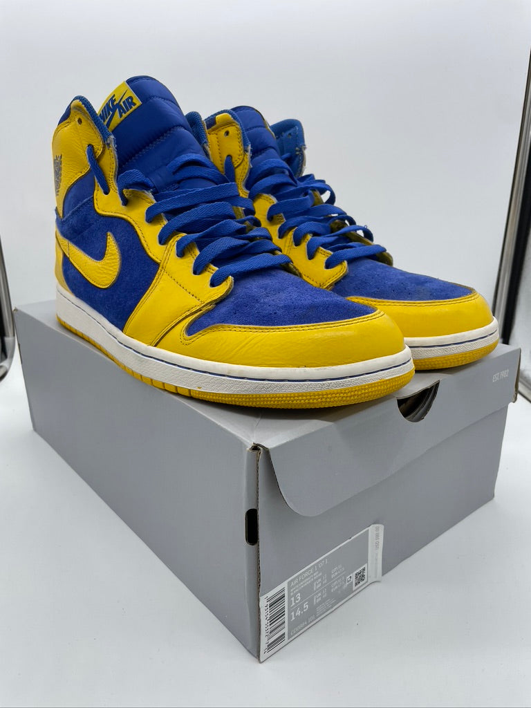 Preowned 2013 Air Jordan 1 Retro High OG 'Laney' Sz 13