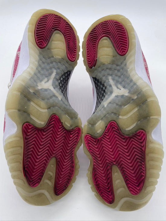 Used Wmns Air Jordan 11 Low Retro 'Pink Snakeskin' Sz Wmns 11