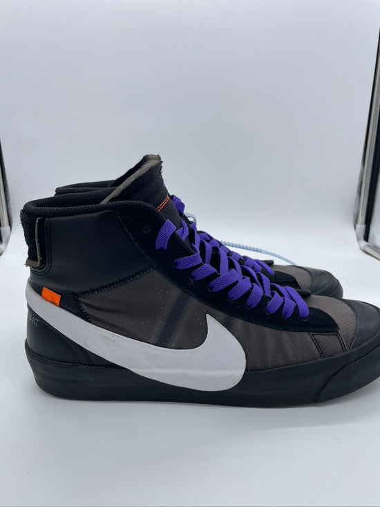 Preowned Nike Blazer Mid Off-White Grim Reaper Sz 11.5M