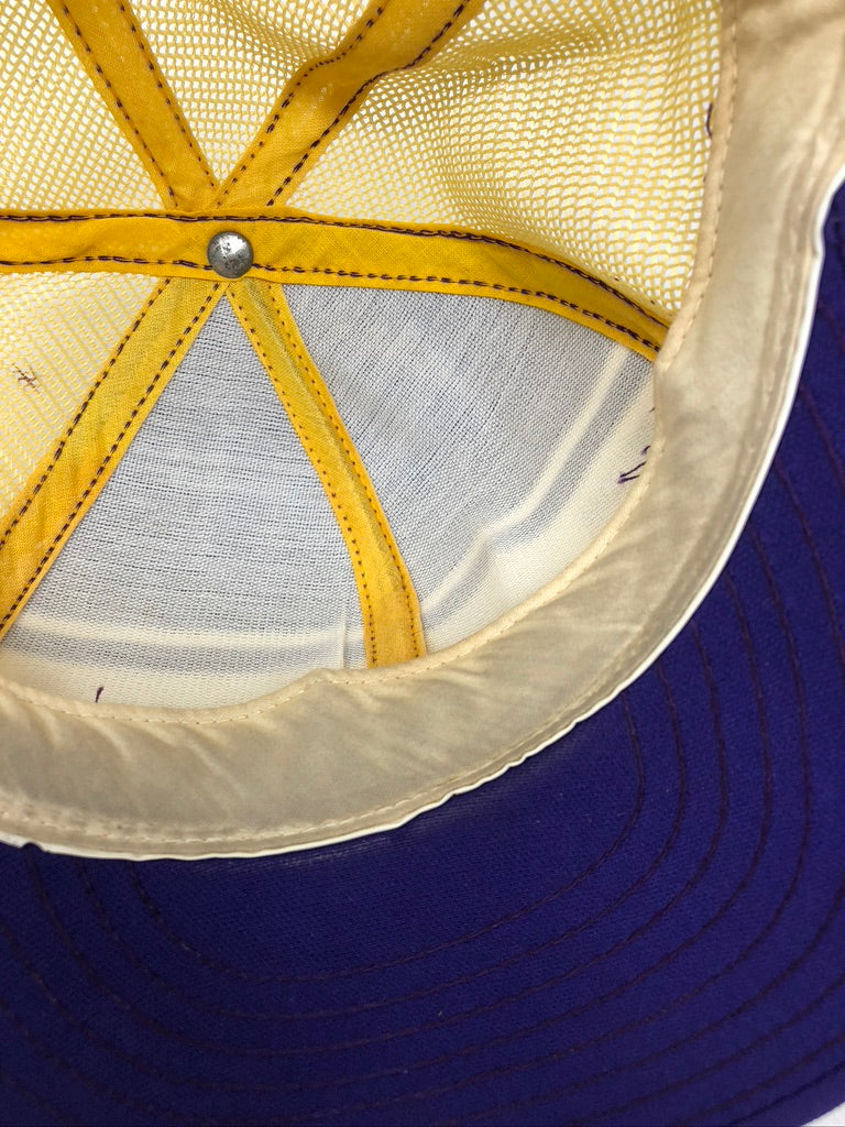 VTG 80s Lipscomb Bison Booster Trucker Hats