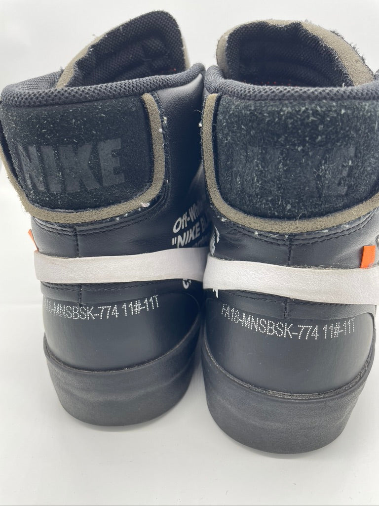 Preowned Nike Blazer Mid Off-White Grim Reaper Sz 11.5M