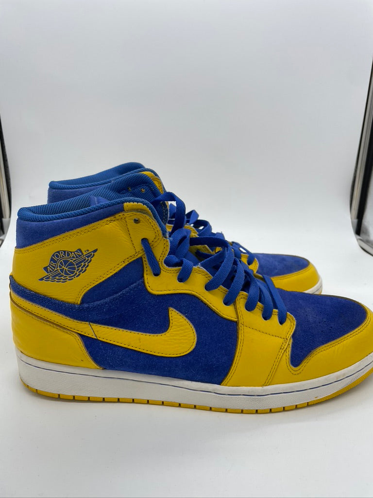 Preowned 2013 Air Jordan 1 Retro High OG 'Laney' Sz 13