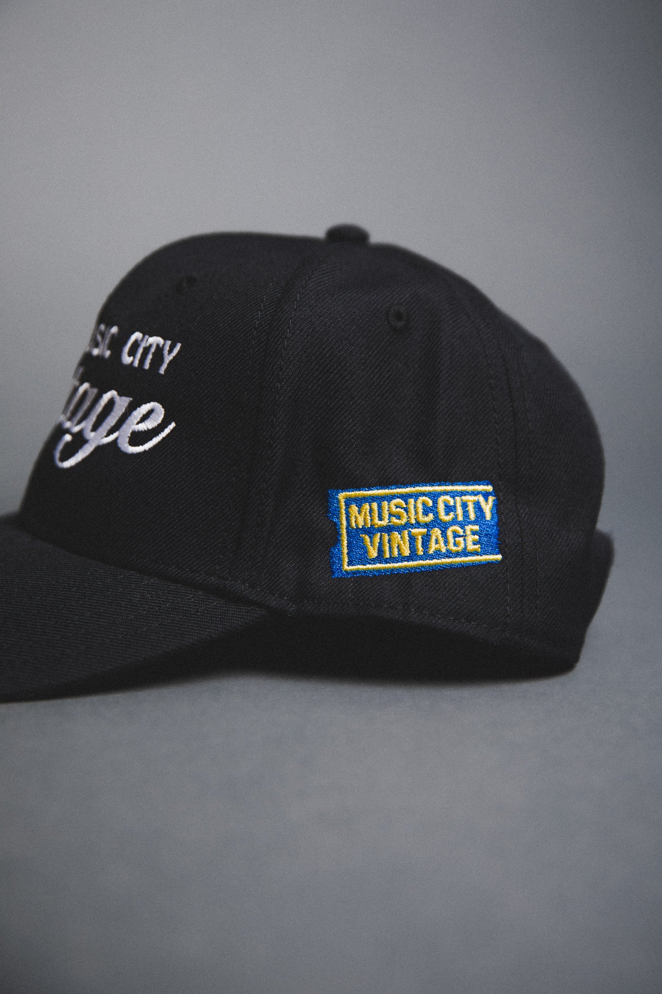 Music City Vintage Blockbuster Snapback (Black)