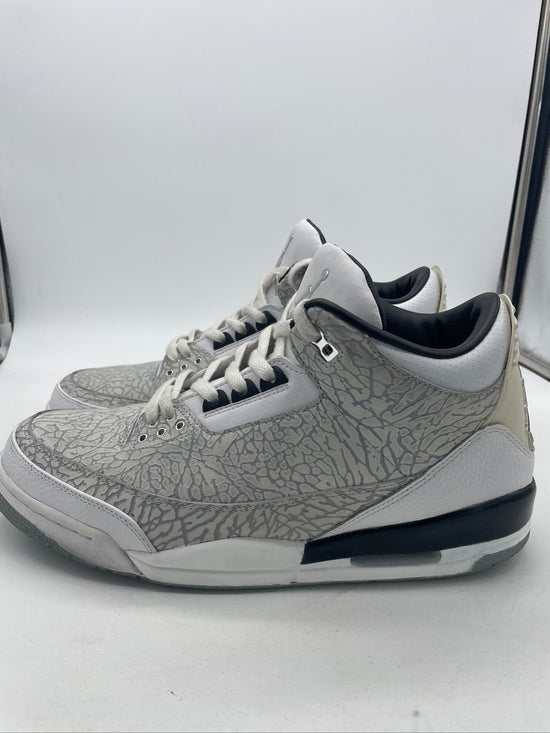 Jordan 3 Retro White Flip Sz 12.5