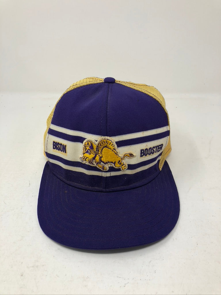 VTG 80s Lipscomb Bison Booster Trucker Hats