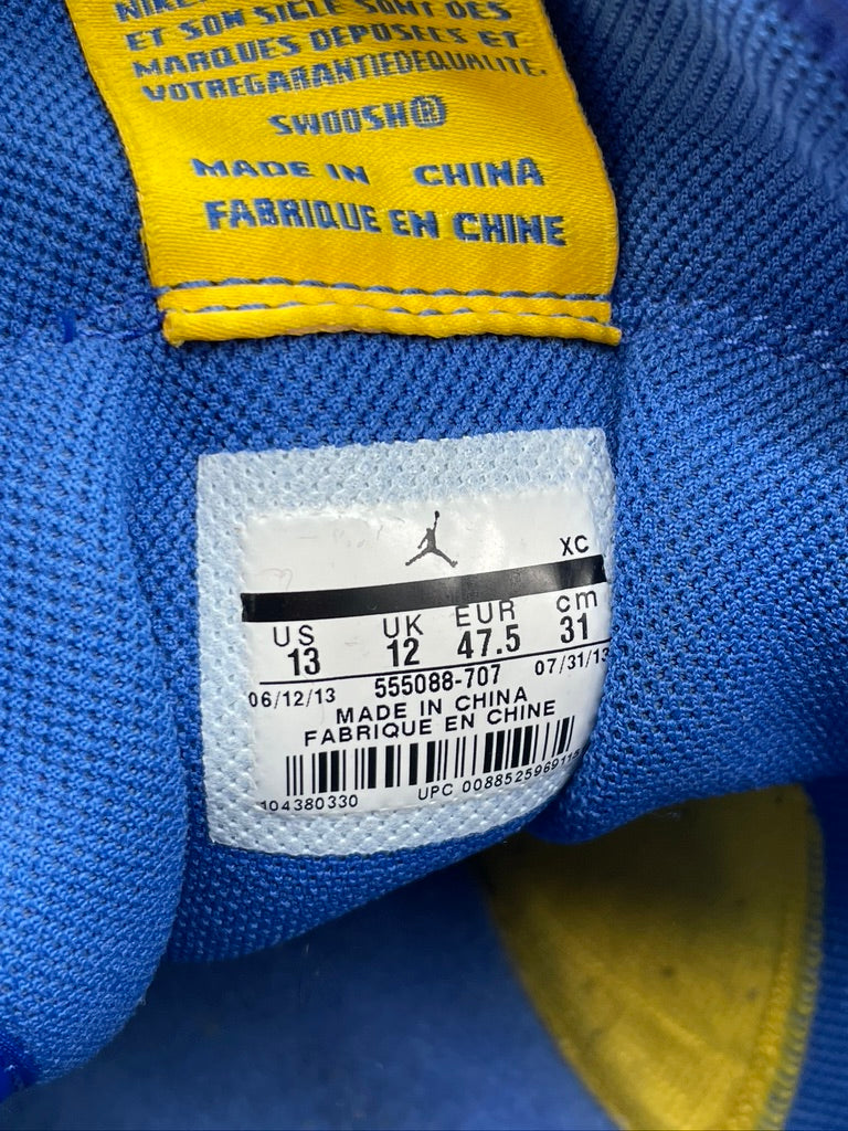 Preowned 2013 Air Jordan 1 Retro High OG 'Laney' Sz 13