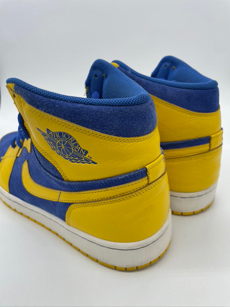 Preowned 2013 Air Jordan 1 Retro High OG 'Laney' Sz 13