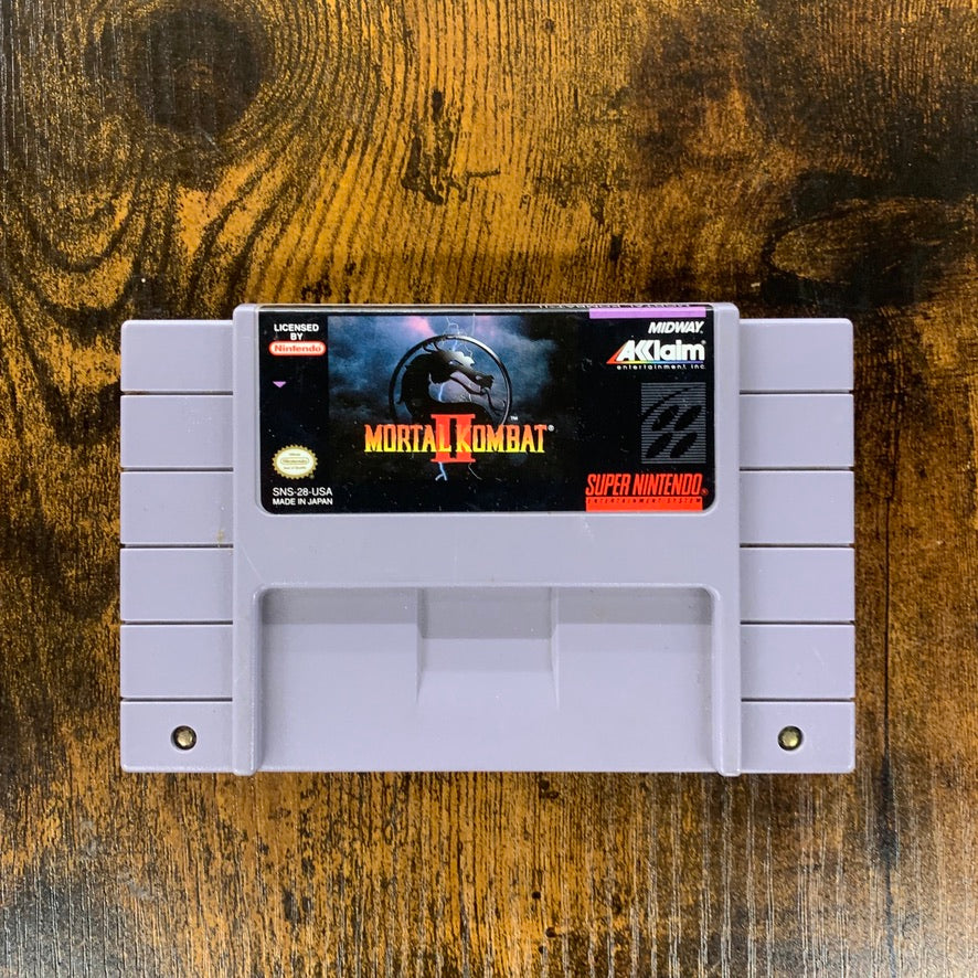 Mortal Kombat II SNES Game