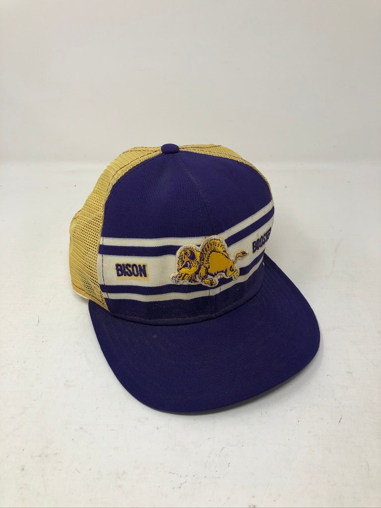 VTG 80s Lipscomb Bison Booster Trucker Hats