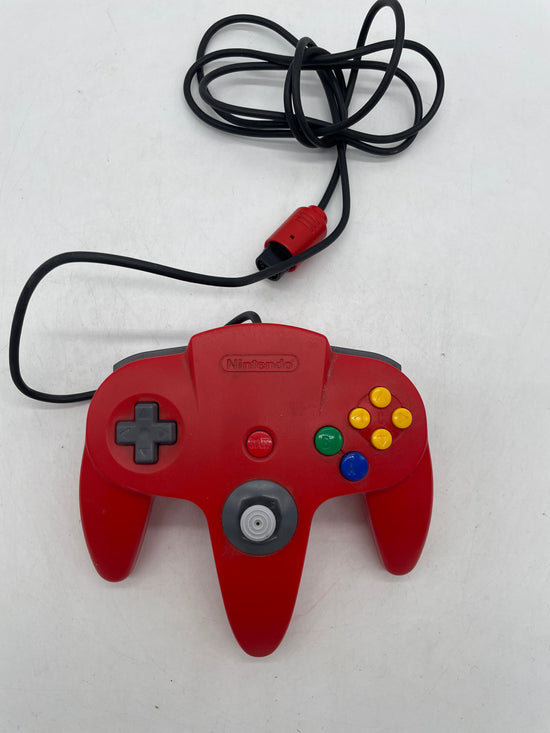 Red Controller Nintendo 64