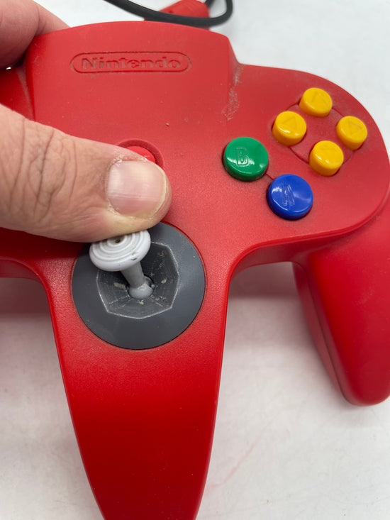 Red Controller Nintendo 64