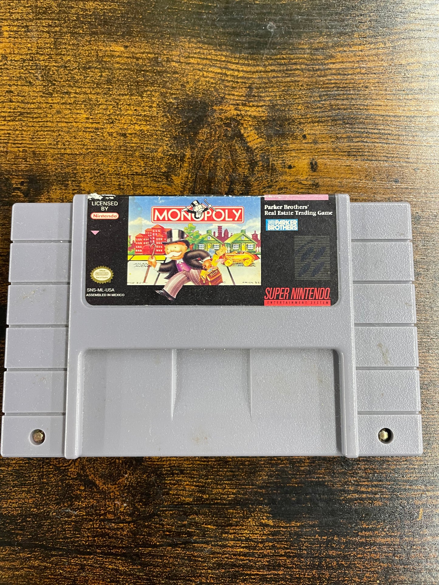 Monopoly SNES Game