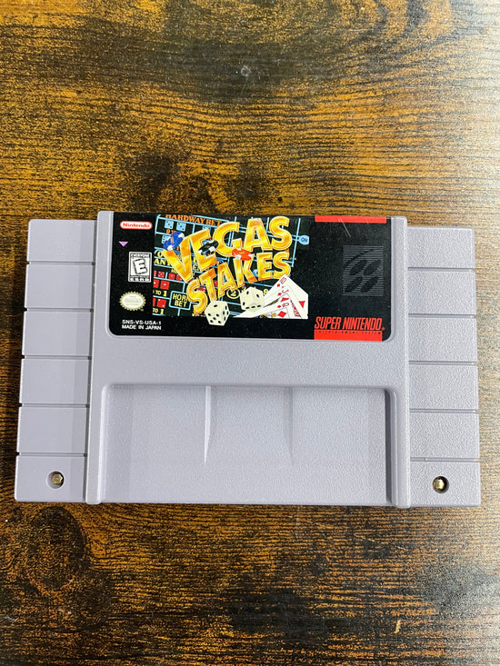 Vegas Stakes SNES Game