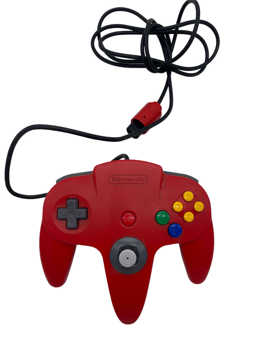 Red Controller Nintendo 64