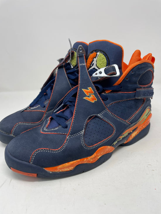 Display Only Air Jordan 8 ' Pea Pod ' Sz 10