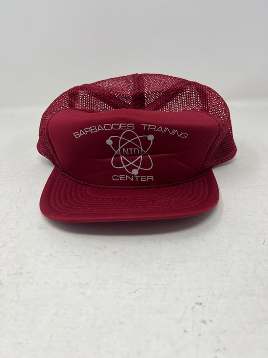 Vtg Barbados Training Center Trucker Hat