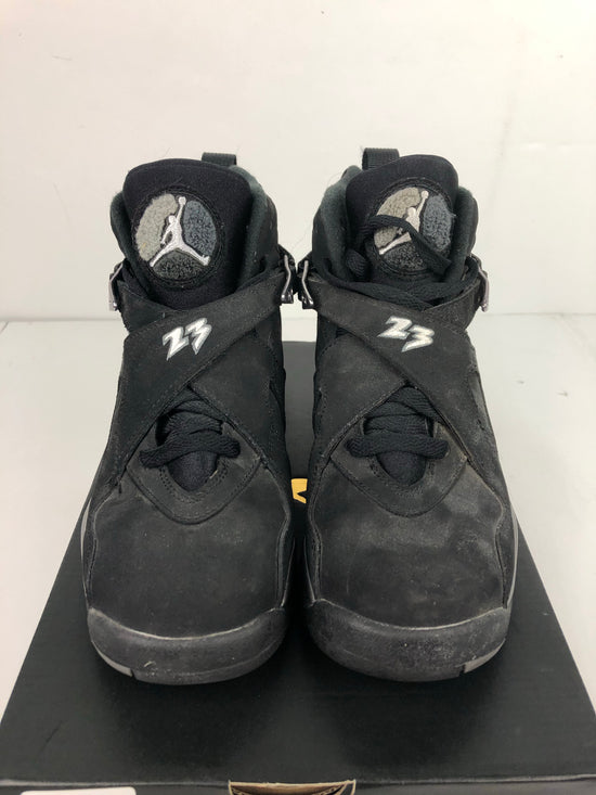 Preowned Air Jordan 8 Retro BG 'Chrome' Sz 5.5y