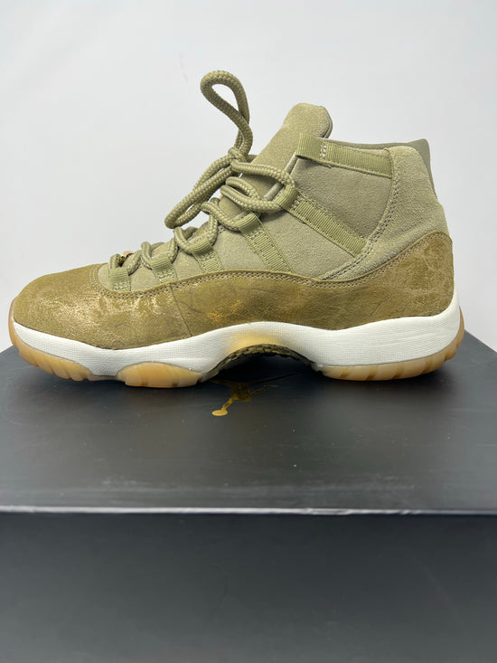 Used Air Jordan 11 Wmns "Neutral Olive" Sz 11w